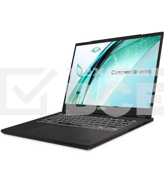Ноутбук MSI Commercial 14 H A13MG-002US серый 9S7-14L111-002 Core i5 13420H 16Gb SSD512Gb Intel Iris Xe graphics 14