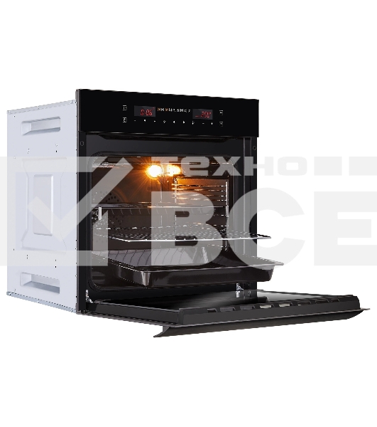 Электрический духовой шкаф HIBERG VM 6192 B, встраиваемый