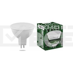 Лампа светодиодная SAFFIT SBMR1609 (55084) 9 вт 230в GU5.3 теплый