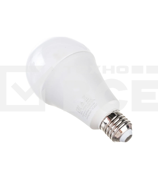 Лампа светодиодная SAFFIT SBA8040 (55200) 40 вт Е27 теплый