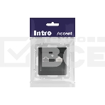 Розетка Intro Accent 6-303-05 информационная RJ45 IP20 СУ антрацит Б0063634, фото2