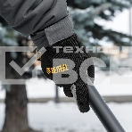 Перчатки универсальные Denzel 68092 двойные, работа с сенсорным экраном, вязаная манжета, размер 8, фото4