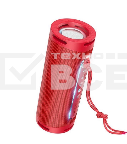 Портативная колонка HOCO HC9 Dazzling pulse 10W, красный