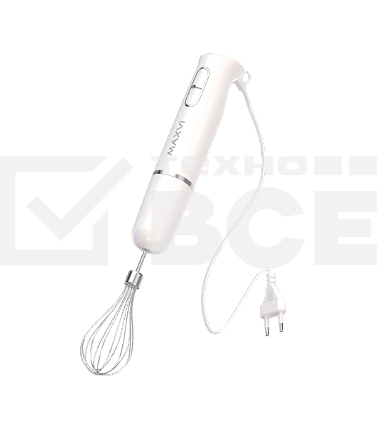 Блендер ручной Maxvi HB1031S белый