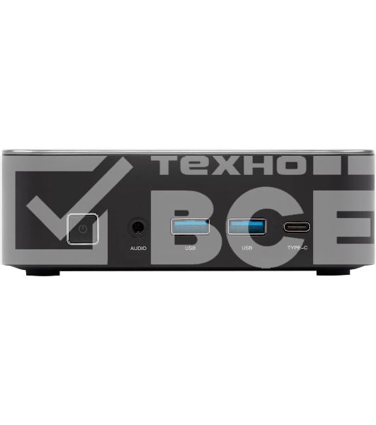 Мини ПК IRU Tactio 525 Ryzen 5 6600H (3.3) 16Gb SSD 512Gb 660M без ОС GbitEth WiFi BT черный (2099145)