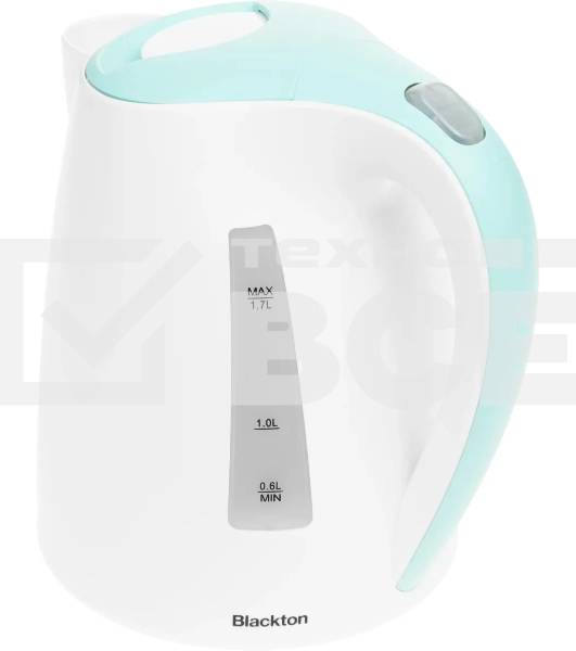Чайник электрический Blackton Bt KT1702P белый-зеленый