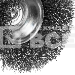 Щетка для дрели Denzel 65 мм, чашка, со шпилькой, нержавеющая витая проволока, фото9