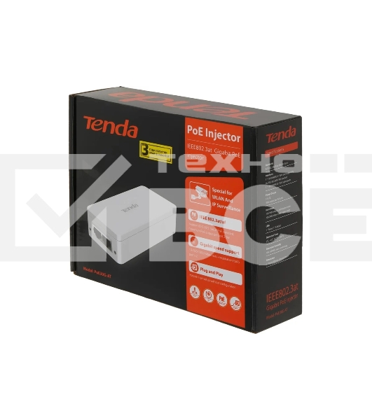 Сетевое оборудование Tenda Адаптер PoE гигабитный (POE30G-AT)