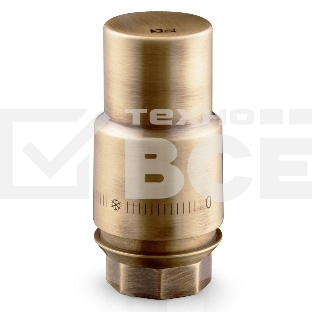 Термоголовка жидкостная Royal Thermo Design PRO М30х1,5 (бронза)