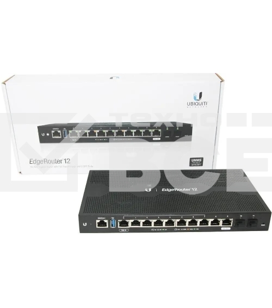 Маршрутизатор Ubiquiti ER-12-EU черный