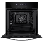 Шкаф духовой электрический Maunfeld EOEH.5811B, встраиваемый, 59л, дверца с 2 стеклами, черный, фото11