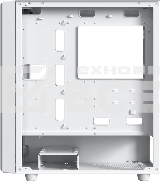 Корпус Ocypus Gamma C70 WH, Midi-Tower, белый