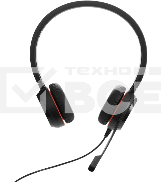 Гарнитура Jabra Evolve 30 II чёрный, проводная, USB