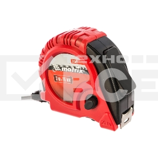 Рулетка MATRIX Rubber, 3 м х 16 мм, обрезиненный корпус 31003