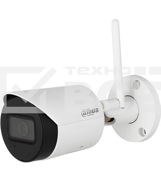 Камера видеонаблюдения IP Dahua DH-IPC-HFW1430DSP-SAW-0360B Wi-Fi 2.8-3.6мм цв. корп.:белый/черный