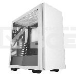 Компьютерный корпус Deepcool CK500 WH белый без БП ATX 2x120мм 1x140мм 2xUSB 3.0 audio bott PSU, фото 1