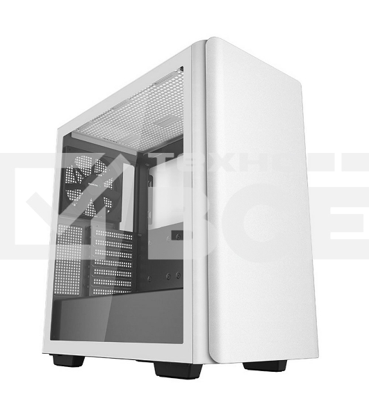 Компьютерный корпус Deepcool CK500 WH белый без БП ATX 2x120мм 1x140мм 2xUSB 3.0 audio bott PSU