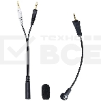 Наушники с микрофоном Audio-Technica ATH-G1 черный/синий 2м мониторные оголовье (80000808), фото2