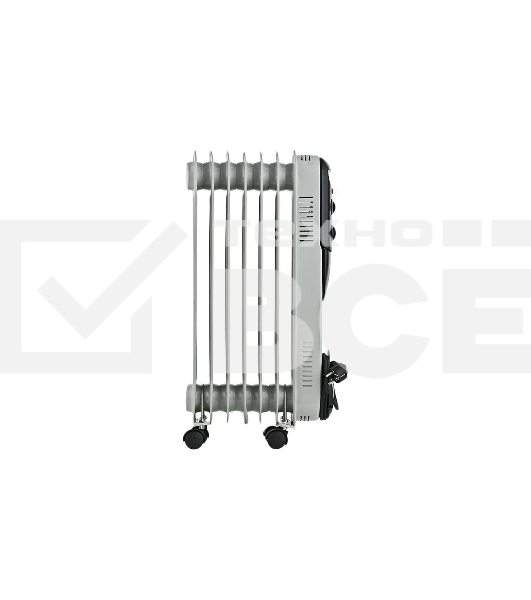 Масляный обогреватель Neoclima NC 9307 белый/черный, 1500 Вт, 15 м2, термостат 28742