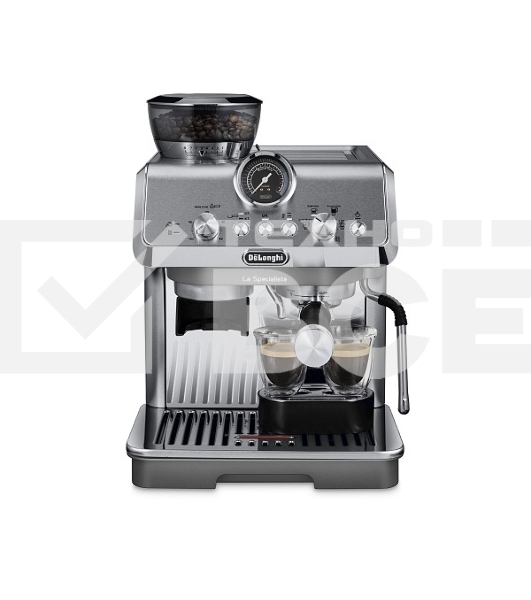 Кофеварка рожковая DeLonghi EC9255.M серебристый, исп. кофе - молотый/чалды, 1,7 л, 1400 Вт, 15 бар
