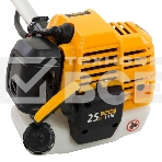 Триммер Denzel DT 25 бензиновый 25см3 1.3 лс. неразъемная штанга состоит из 2 частей, фото22