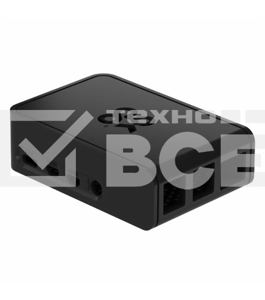 Корпус Raspberry Pi 4 Model B Official Case Okdo Slide Series, Black, BULK, для Raspberry Pi 4 Model B (187-3796)(ASM-1900138-21)