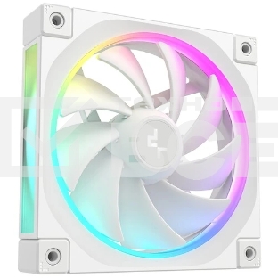 Вентилятор для корпуса DEEPCOOL FL12 WH белый, 120 мм, 2150 об/мин, 32 дБ, 4 pin