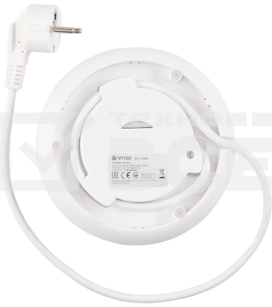 Чайник электрический Vitek VT-1104 1.5л. 2200Вт разноцветный корпус: металл/пластик