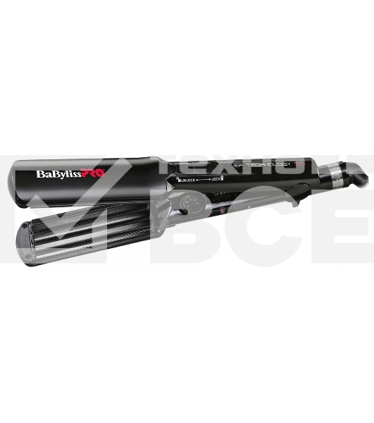 Щипцы-гофре BaByliss Pro EP Technology, 38х90 мм, 50 Вт