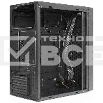 Компьютерный корпус Minitower ExeGate BAA-113-AA500 (mATX, БП AA500 с вент. 8см, 2*USB, аудио, черный), фото2