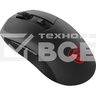 Мышь беспроводная/проводная MSI VERSA 300 черный, 8000 dpi, радиоканал, Bluetooth, USB, кнопки - 6