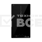 Индукционная варочная панель Kuppersberg ICI 306, High-Tech, индукция, 30 см, 2 зоны нагрева, 9 уровней мощности, inverter, таймер, пауза, Booster, слайдерное управление, черный, фото 1