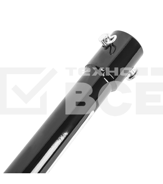 Шнек для грунта Denzel ER-80, диаметр 80 мм, длина 800 мм, соединение 20 мм, съемный нож