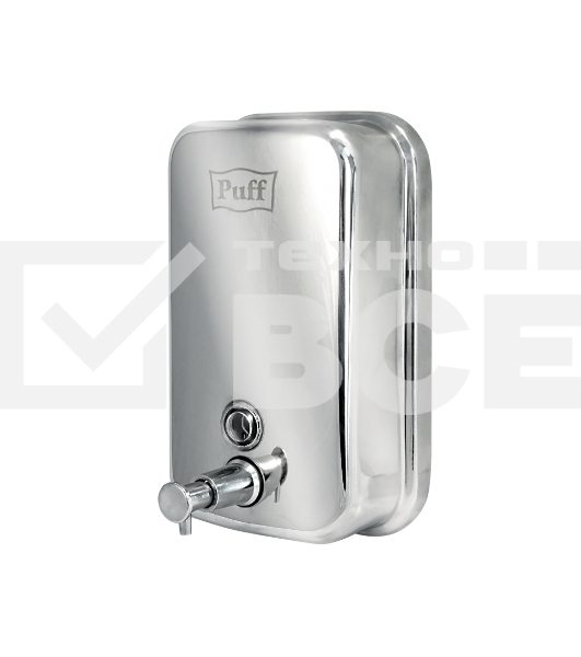 Дозатор PUFF 1402.091 для жидкого мыла из нержавеющей стали -8615 1000ml
