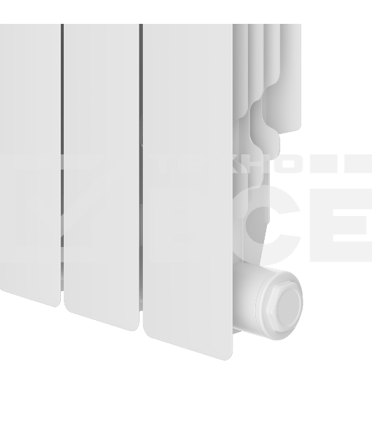 Радиатор алюминиевый Royal Thermo Revolution A 350 - 4 секц.