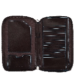 Мультипортмоне Piquadro Blue Square PP3246B2/MO коричневый натур.кожа, фото4