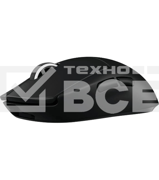 Мышь беспроводная Logitech G PRO X SUPERLIGHT черный, 25600 dpi, радиоканал, USB, кнопки - 5