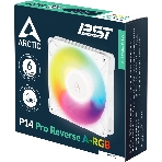 Вентилятор в корпус Arctic Cooling Вентилятор корпусной ARCTIC P14 Pro Reverse A-RGB White (ACFAN00324A) , фото2