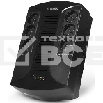 Источник бесперебойного питания SVEN UP-L1000E 1000VA/500W (6 розеток: 3х UPS/сетевой фильтр+3 x сетевой фильтр), фото 1
