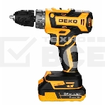Дрель-шуруповерт Deko DKCD20V, 20 В, 3 Ач, 42 Нм, щеточный, фото5