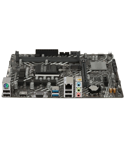 Материнская плата ASUS PRIME H610M-K ARGB, LGA1700, Intel H610, 2xDDR5, 4xSATA, 1xM.2, 1xPCIe 4.0 x16, HDMI, D-Sub, 1x1Gb LAN, 3x3.5 мм, 7.1, microATX