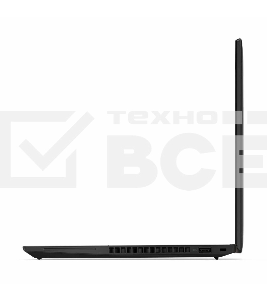 Ноутбук Lenovo ThinkPad T14 Gen 4 i7-1355U 16Gb SSD 512Gb Intel UHD Graphics 14 WUXGA IPS TS Cam 39.3Вт*ч Win11Pro(ENG) KBD RU\ENG Черный 21HD0077US