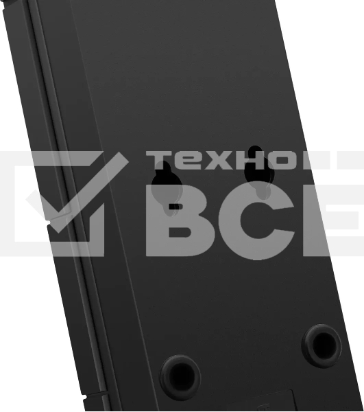 Удлинитель с сетевым фильтром 6х1.8м с заземл. 10А IP20 BU-SP1.8_USB_2A CCA 3х0.75 2USB черный BURO 992310
