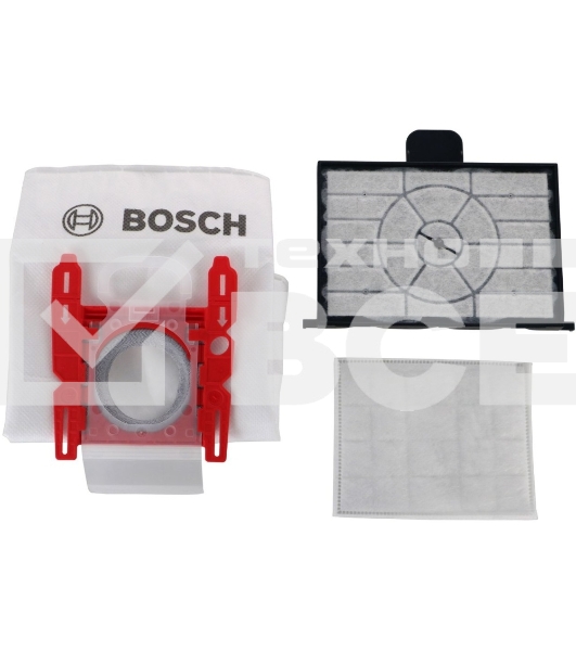 Пылесос Bosch BGLS2WH1H белый, 380/600 Вт, уборка сухая, пылесборник мешок 3 л