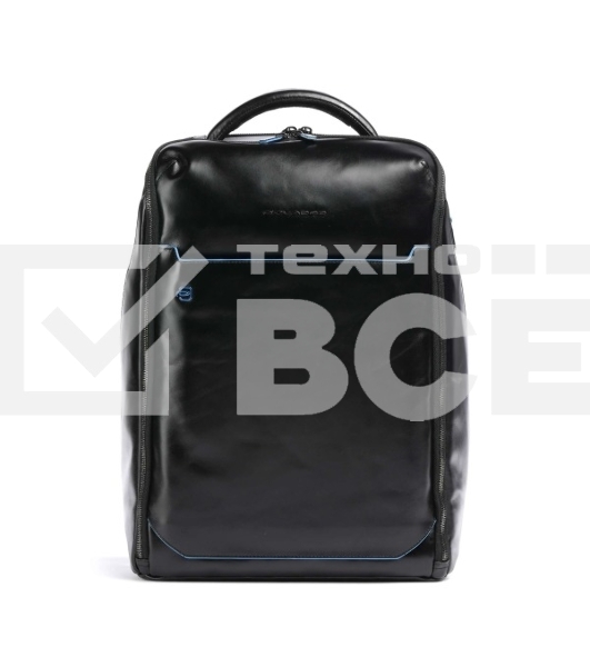 Рюкзак мужской Piquadro Blue Square CA6593B2/N, кожа, черный