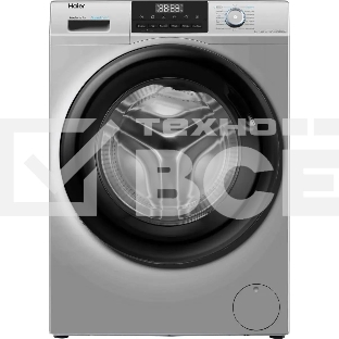 Стиральная машина Haier HW90-BP14929BS серебристый, загрузка фронтальная 9 кг, 1400 об/мин, класс: A+++