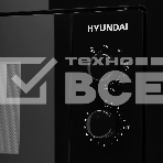 Микроволновая печь встраиваемая Hyundai HBW 2030 BG черный, 20 л, 800 Вт, переключатели - поворотный механизм, фото4
