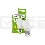Лампа светодиодная GENERICA LL-G45-12-230-30-E27-G G45 12 Вт шар 3000К E27 230В, фото 1