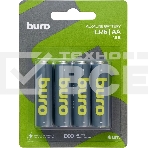 Батарея Buro Alkaline LR6 AA 2900mAh (20шт) коробка, фото 1