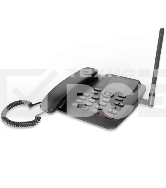 Стационарный сотовый телефон GSM teXet FX-200 цвет черный